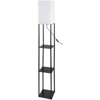 Rabalux Bronn 74191 lampa stojąca 1x40 W biała-czarna