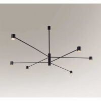 Shilo Sakata 7828 lampa podsufitowa 6x4.5 W czarna