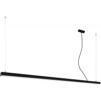 Thoro Lighting Pinne lampa wisząca 1x50W LED czarna TH.232