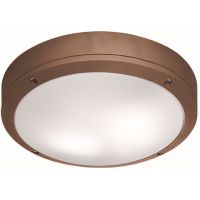 Viokef Leros 4049203 plafon zewnętrzny 2x18 W brązowa