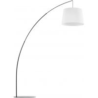 Zuma Line Mangri 3060 lampa stojąca 1x60 W biała-czarna