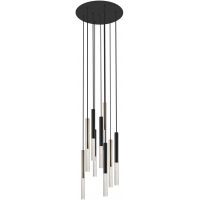 Zuma Line One P046109LP7SD lampa wisząca x5 W czarna-przezroczysta-złota