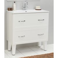 Antado Rustic 666054 szafka wisząca podumywalkowa 80x38.5 cm