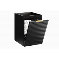Comad Adel Black ADELBLACK81401DK szafka 40x46x57 cm boczna wisząca czarna
