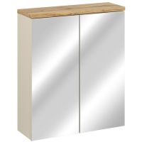 Comad Bali Cashmere BALICASHMERE84602D szafka 60x20x70 cm z lustrem beżowa