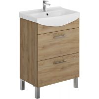 Cersanit Olivia Orzech S543028DSM szafka stojąca podumywalkowa 56x35.5 cm