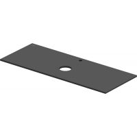 Duravit Sivida 267003HE00 panel konsoli 128x50 cm szary