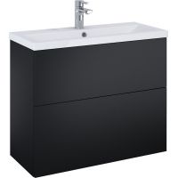 Elita Kido 168100 umywalka z szafką 80 cm czarną