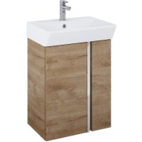 Elita Skye 168350 umywalka z szafką 50.5 cm dąb