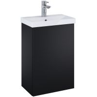 Elita Kido 168379 umywalka z szafką 46 cm czarną