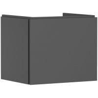 Hansgrohe Xilesa E 54253760 szafka 58x47x50 cm podumywalkowa wisząca szara