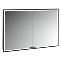 Kronenbach Cube 2.0 KB100226MB szafka 100x17x70 cm z lustrem czarna