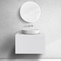 Oltens Lun 60033000 szafka 80x44.7x52 cm podumywalkowa wisząca biała