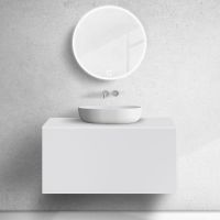 Oltens Lun 60034000 szafka 100x44.7x52 cm podumywalkowa wisząca biała