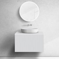 Oltens Lun 60028000 szafka 80x44.7x52 cm podumywalkowa wisząca biała