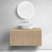 Oltens Lun 60029060 szafka 100x44.7x52 cm podumywalkowa wisząca dąb