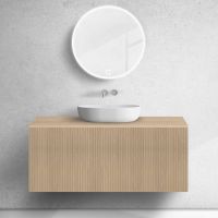 Oltens Lun 60030060 szafka 120x44.7x52 cm podumywalkowa wisząca dąb