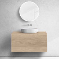 Oltens Lun 60034060 szafka 100x44.7x52 cm podumywalkowa wisząca dąb