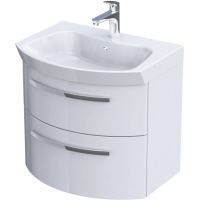 Oristo Flow OR38SD2S651 szafka wisząca podumywalkowa 64.6x46.5 cm