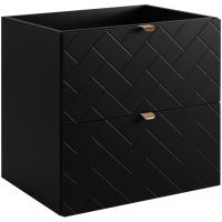 Rodan Trend 5906154450843 szafka 60x46x60.7 cm podumywalkowa wisząca czarna