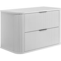 Rodan Elegance 5906154451741 szafka z blatem 80.4x41.5x51.7 cm podumywalkowa wisząca biała