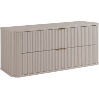 Rodan Elegance 5906154453929 szafka z blatem 120.4x41.5x51.7 cm podumywalkowa wisząca beżowa