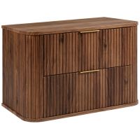 Rodan Elegance 5906154457897 szafka z blatem 80.4x41.5x51.7 cm podumywalkowa wisząca orzech-dąb