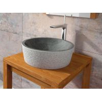 Bathco Spain Dual 00308 umywalka okrągła 40.5x40.5 cm