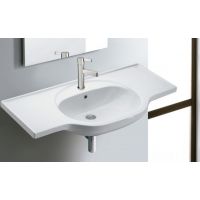 Bathco Spain Bucarest 4103 umywalka półokrągła 102x50 cm