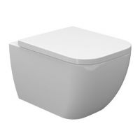 Bathco Spain 4516R zestaw miska + deska wolnoopadająca wisząca