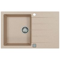 Alveus Cadit 1132023 zlewozmywak granitowy 79x50 cm beżowy