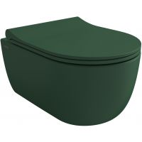 Bocchi V-Tondo 14170270129 miska wc wisząca bez kołnierza zielony mat