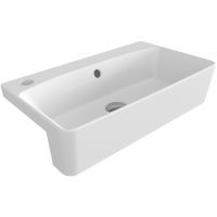 Bocchi Milano 15270010126 umywalka 50x30 cm prostokątna biała