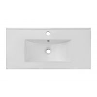 Comad Dance White CFP8009DANCE80DP umywalka 81x40 cm prostokątna nablatowa biała