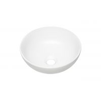 Comad Domi UNDOMIMW78249MW umywalka 32x32 cm okrągła nablatowa biała