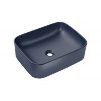 Comad Kama UNKAMAMNB50 umywalka 50.5x38 cm kwadratowa nablatowa niebieska