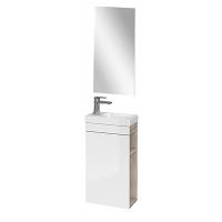 Cersanit Smart S801038EX1 umywalka z szafką i lustrem
