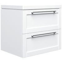 Cersanit Como S801139DSM umywalka z szafką 59.4 cm białą