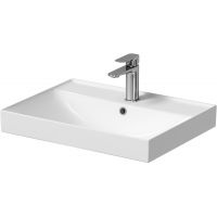 Cersanit Larga K120009 umywalka 60.5x45.5 cm prostokątna meblowa biała