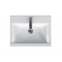 Cersanit Ontario K669010 umywalka 60x45 cm prostokątna meblowa biała
