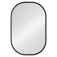 Dubiel Vitrum Luis 5905241012827 lustro 40x60 cm owalne czarny