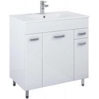 Elita Amigo 167174 umywalka z szafką 81.3 cm biała