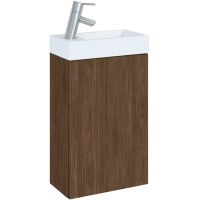 Elita Young Basic 168992 umywalka z szafką 40.2 cm orzech