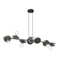 Emibig Token 14268 lampa wisząca x15 W czarna