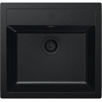 Franke Sirius SID 1430702425 zlewozmywak tectonite 56x53 cm czarny
