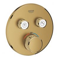 Grohe Grohtherm SmartControl 29119GN0 bateria wannowo-prysznicowa podtynkowa termostatyczna brushed cool sunrise