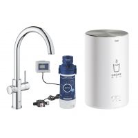 Grohe Red 30083001 bateria kuchenna stojąca starlight chrome