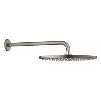 Grohe Rainshower 26066AL0 deszczownica z ramieniem 31x31 cm okrągła brushed hard graphite