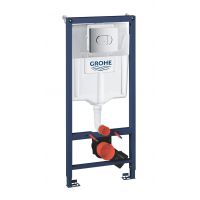 Grohe Solido 38981000 stelaż podtynkowy z przyciskiem spłukującym do miski wc wiszącej