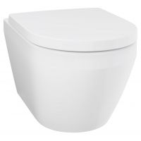 Grohe Euro Ceramic 102510SH00 miska wc z deską wolnoopadającą wisząca bez kołnierza ze spłukiwaniem wirowym biały połysk